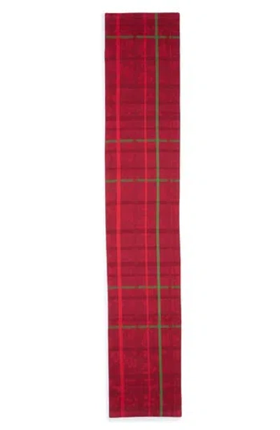 Now Designs Winterberry Cotton Table Runner In Red