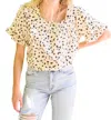 Now N Forever Call Me Wild Top In Cream In White
