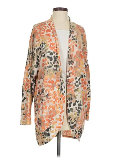 Pre-owned Now N Forever Cardigan Sweater In Orange