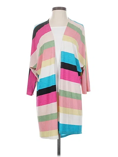 Pre-owned Now N Forever Poncho In Pink