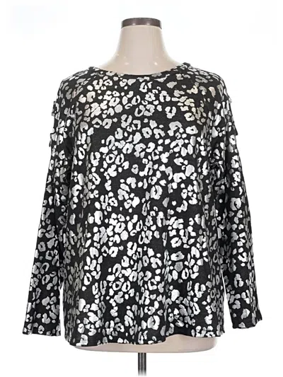 Pre-owned Now N Forever Pullover Sweater In Black
