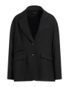 No.w No. W Woman Blazer Black Size L Polyester, Viscose, Elastane In Black