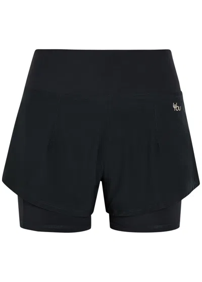 Now You Live Ashby 2-in-1 Youmove Shorts In Black
