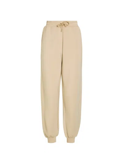 Now You Live Drawstring-waist Track Pants In Neutral