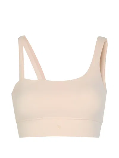 Now You Live Glen Asymmetric Bra In Pink