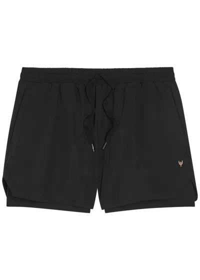 Now You Live Gulmey Shorts In Black
