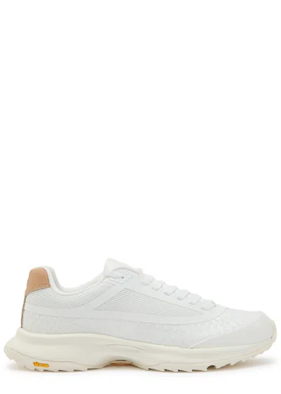 Now You Live Hybrid Panelled Mesh Sneakers In White