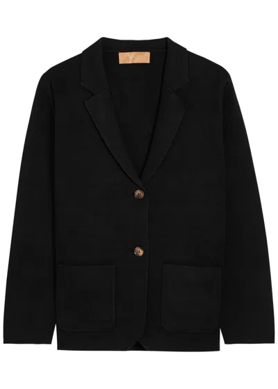 Now You Live Langton Cotton Jacket In Black