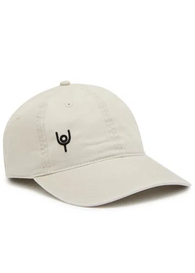 Now You Live Origin Logo-embroidered Cotton Cap In White