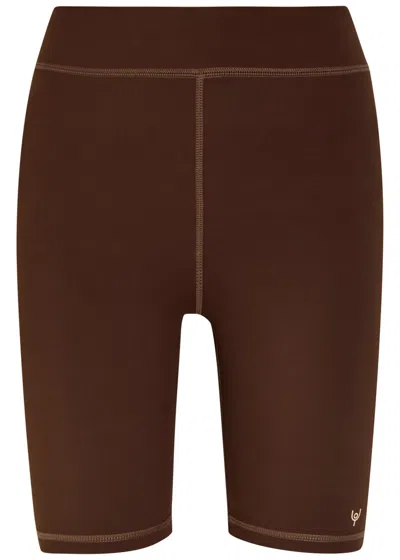 Now You Live Spa Youmove Shorts In Brown