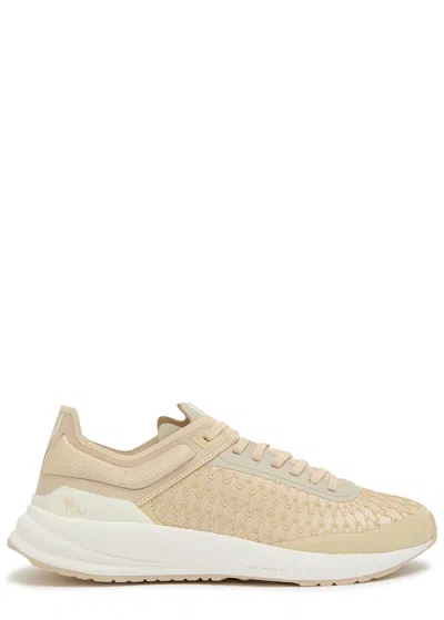 Now You Live Yp 305 Performance Mesh Sneakers In Sand