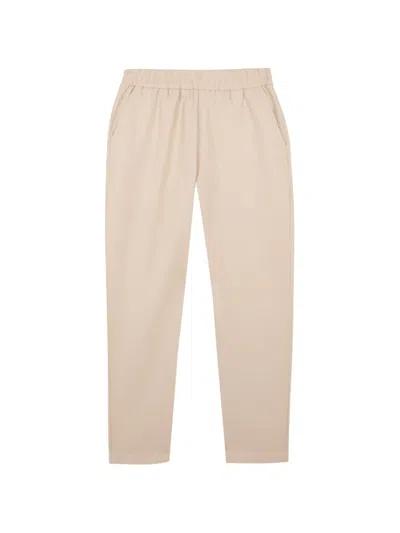 Nowadays Elasticated-waistband Trousers In Neutral