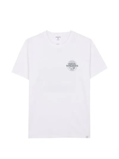Nowadays Logo-print T-shirt In White