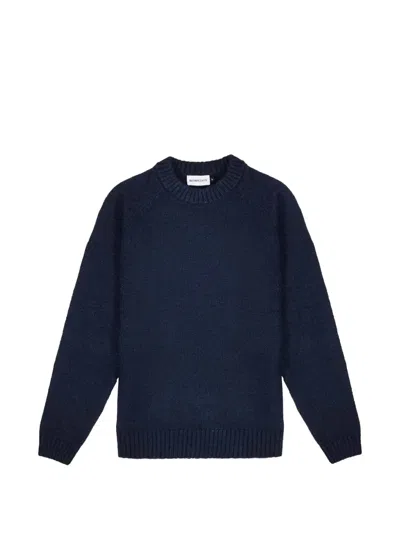 Nowadays Raglan-sleeve Sweater In Blue