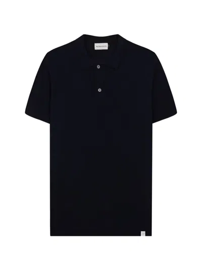 Nowadays Short-sleeve Polo Shirt In Black