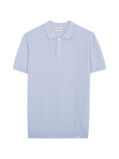 Nowadays Short-sleeve Polo Shirt In Blue