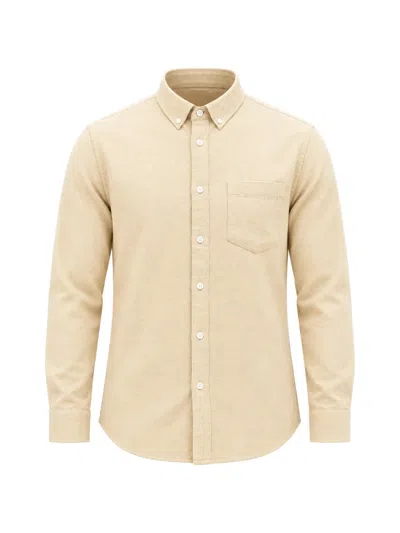 Nowadays Soft Brushed Shirt In White