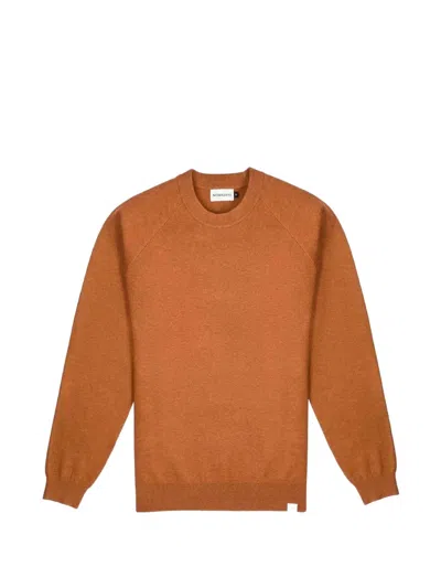 Nowadays The Signature Raglan-sleeve Sweater In Orange