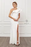Nox Anabel Formal Long Off Shoulder Wedding Dress In White