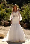 Nox Anabel Je983l Long Bridal Mermaid Wedding Dress In White