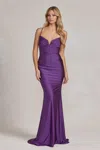 Nox Anabel K1123 Prom Long Formal Trumpet Gown In Purple