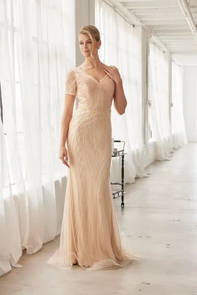 Nox Anabel Mh162 Long Formal Plus Size Dress Dress In Pattern