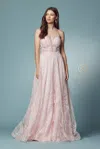 Nox Anabel Sexy Formal Long Prom Dress In Pink