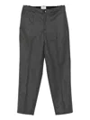 Noyoco Lepic Straight-leg Trousers In Gray