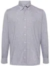 N•peal Hemd Mit Button-down-kragen In Grau