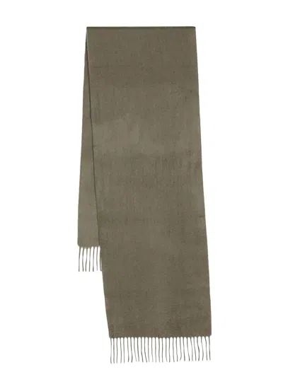 N•peal Kaschmirschal Mit Fransen In Green