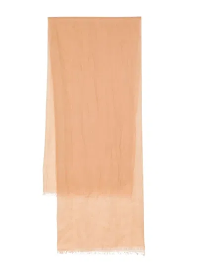 N•peal Schal Aus Kaschmir In Brown