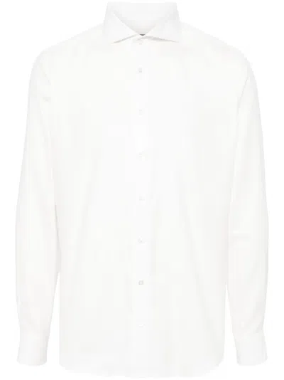 N•peal Klassisches Hemd In Weiss