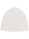 N•peal Double Layer Cashmere Beanie In Neutrals