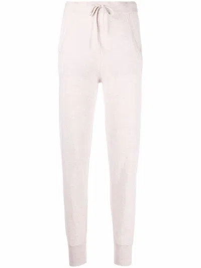 N•peal Drawstring Slim-cut Trousers In Neutrals