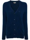 N•peal Erin Cashmere Cardigan In Blue