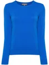 N•peal Evie Pullover Aus Bio-kaschmir In Blau