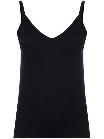 N•peal Fein Gestricktes Top In Blau