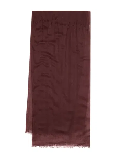 N•peal Pashmina Mit Fransen In Braun