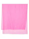 N•peal Frayed Pashmina Shawl In Pink