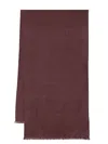 N•peal Pashmina-stola Mit Fransen In Rot