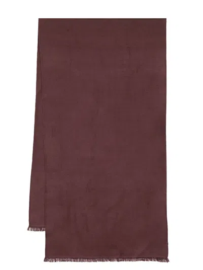 N•peal Pashmina-stola Mit Fransen In Rot