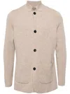 N•peal Grosvenor Milano Cashmere Cardigan In Neutrals