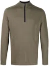 N•peal Pullover Mit Reissverschluss In Green