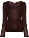 N•peal Imogen Top In Braun