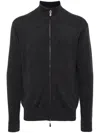 N•peal Knightsbridge Kaschmirpullover Mit Reissverschluss In Grau