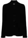 N•peal Milano Classic-collar Blazer In Black