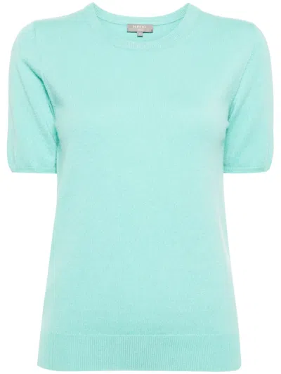 N•peal Milly Organic-cashmere T-shirt In 绿色