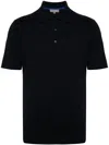 N•peal Polzeath Baumwoll-kaschmir-poloshirt In Blau