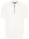 N•peal Polzeath Baumwoll-kaschmir-poloshirt In Nude