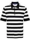 N•peal Gestreiftes Rock Poloshirt In Blau